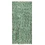 Green and white chenille mosquito net curtain 90x220 cm by vidaXL, Mosquito nets for windows - Ref: Foro24-325446, Price: 62,...