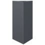 Jardinera triangular acero gris antracita 40x34,5x70 cm von , Töpfe und Pflanzgefäße - Ref: Foro24-851161, Preis: 67,09 €, Ra...