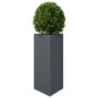 Jardinera triangular acero gris antracita 40x34,5x70 cm von , Töpfe und Pflanzgefäße - Ref: Foro24-851161, Preis: 67,09 €, Ra...