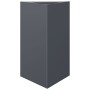 Jardinera triangular acero gris antracita 50x43x75 cm von , Töpfe und Pflanzgefäße - Ref: Foro24-851175, Preis: 78,08 €, Raba...