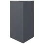 Jardinera triangular acero gris antracita 50x43x75 cm by , Pots and planters - Ref: Foro24-851175, Price: 86,13 €, Discount: %
