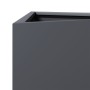 Jardinera triangular acero gris antracita 50x43x75 cm von , Töpfe und Pflanzgefäße - Ref: Foro24-851175, Preis: 78,08 €, Raba...