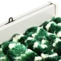 Green and white chenille mosquito net curtain 90x220 cm by vidaXL, Mosquito nets for windows - Ref: Foro24-325446, Price: 62,...