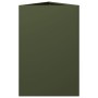 Jardinera triangular acero verde oliva 50x43x75 cm von , Töpfe und Pflanzgefäße - Ref: Foro24-851177, Preis: 74,50 €, Rabatt: %