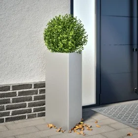 Jardineras triangulares 2 uds acero galvanizado 40x40x75 cm by , Pots and planters - Ref: Foro24-851168, Price: 86,95 €, Disc...