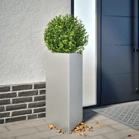 Jardineras triangulares 2 uds acero galvanizado 40x40x75 cm de , Maceteros y jardineras - Ref: Foro24-851168, Precio: 86,95 €...