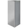 Jardineras triangulares 2 uds acero galvanizado 40x40x75 cm von , Töpfe und Pflanzgefäße - Ref: Foro24-851168, Preis: 76,07 €...