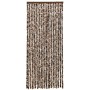Brauner und weißer Chenille-Moskitonetzvorhang 56x185 cm von vidaXL, Moskitonetze für Fenster - Ref: Foro24-325451, Preis: 33...