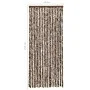 Brown and white chenille mosquito net curtain 56x185 cm by vidaXL, Mosquito nets for windows - Ref: Foro24-325451, Price: 36,...