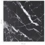 Table board with black tempered glass marble design, 40x40 cm, 6 mm. by , Table tops - Ref: Foro24-322269, Price: 28,00 €, Di...