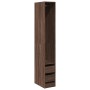 Ingenieurholzschrank in Eichenbraun 30x50x200 cm von , Kleiderschränke - Ref: Foro24-3307744, Preis: 125,22 €, Rabatt: %