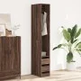 Engineered wood wardrobe in brown oak color, 30x50x200 cm. by , Wardrobes - Ref: Foro24-3307744, Price: 123,46 €, Discount: %