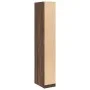 Engineered wood wardrobe in brown oak color, 30x50x200 cm. by , Wardrobes - Ref: Foro24-3307744, Price: 123,46 €, Discount: %