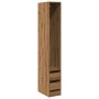 Armario de madera de ingeniería roble artesanal 30x50x200 cm de , Armarios roperos - Ref: Foro24-3307746, Precio: 131,97 €, D...