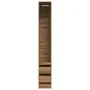 Handcrafted engineered oak wood wardrobe 30x50x200 cm by , Wardrobes - Ref: Foro24-3307746, Price: 129,91 €, Discount: %