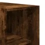 Engineered wood wardrobe in smoked oak color, 30x50x200 cm by , Wardrobes - Ref: Foro24-3307778, Price: 92,55 €, Discount: %