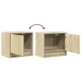 Wall-mounted bedside table with LED lights Sonoma oak by , Nightstands - Ref: Foro24-852079, Price: 28,74 €, Discount: %