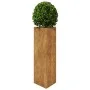 Triangular rusty steel planter 30x26x75 cm by , Pots and planters - Ref: Foro24-851155, Price: 56,04 €, Discount: %