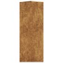 Dreieckiger Pflanzkübel aus verrostetem Stahl, 30x26x75 cm. von , Töpfe und Pflanzgefäße - Ref: Foro24-851155, Preis: 53,00 €...