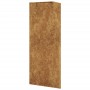 Dreieckiger Pflanzkübel aus verrostetem Stahl, 30x26x75 cm. von , Töpfe und Pflanzgefäße - Ref: Foro24-851155, Preis: 53,00 €...