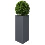2 anthracite gray steel planters 40x34.5x70 cm by , Pots and planters - Ref: Foro24-851162, Price: 97,67 €, Discount: %