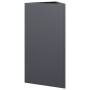 2 anthracite gray steel planters 40x34.5x70 cm by , Pots and planters - Ref: Foro24-851162, Price: 97,67 €, Discount: %
