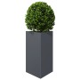 Jardineras 2 uds acero gris antracita 50x43x75 cm de , Maceteros y jardineras - Ref: Foro24-851176, Precio: 109,76 €, Descuen...