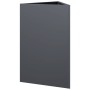 Jardineras 2 uds acero gris antracita 50x43x75 cm de , Maceteros y jardineras - Ref: Foro24-851176, Precio: 109,76 €, Descuen...