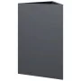 Pflanzkübel 2 Stück aus anthrazitgrauem Stahl, 50x43x75 cm. von , Töpfe und Pflanzgefäße - Ref: Foro24-851176, Preis: 103,88 ...