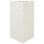 Triangular planters 2 units white steel 50x43x75 cm by , Pots and planters - Ref: Foro24-851174, Price: 128,14 €, Discount: %