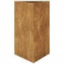 Triangular rusty steel planter 50x43x75 cm by , Pots and planters - Ref: Foro24-851183, Price: 66,51 €, Discount: %