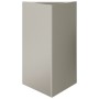 Triangular rusty steel planter 50x43x75 cm by , Pots and planters - Ref: Foro24-851183, Price: 66,51 €, Discount: %