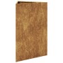Triangular rusty steel planter 50x43x75 cm by , Pots and planters - Ref: Foro24-851183, Price: 66,51 €, Discount: %