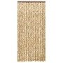 Beige-brauner Chenille-Moskitonetz-Vorhang, 100 x 220 cm von vidaXL, Moskitonetze für Fenster - Ref: Foro24-325450, Preis: 57...