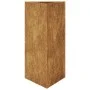 Triangular galvanized steel planter 40x34.5x70 cm by , Pots and planters - Ref: Foro24-851169, Price: 60,98 €, Discount: %