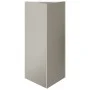 Triangular galvanized steel planter 40x34.5x70 cm by , Pots and planters - Ref: Foro24-851169, Price: 60,98 €, Discount: %
