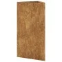 Jardinera triangular acero galvanizado 40x34,5x70 cm de , Maceteros y jardineras - Ref: Foro24-851169, Precio: 60,98 €, Descu...