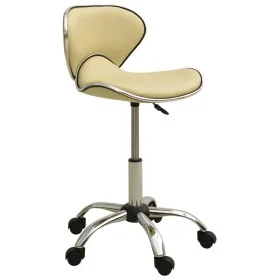 Bürostuhl aus cremefarbenem Kunstleder von , Bürostühle - Ref: Foro24-3088629, Preis: 82,13 €, Rabatt: %