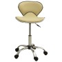 Bürostuhl aus cremefarbenem Kunstleder von , Bürostühle - Ref: Foro24-3088629, Preis: 83,62 €, Rabatt: %