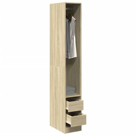 Ingenieurholzschrank Eiche Sonoma 30x50x200 cm von , Kleiderschränke - Ref: Foro24-3307740, Preis: 119,58 €, Rabatt: %