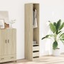 Ingenieurholzschrank Eiche Sonoma 30x50x200 cm von , Kleiderschränke - Ref: Foro24-3307740, Preis: 125,37 €, Rabatt: %