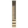 Ingenieurholzschrank Eiche Sonoma 30x50x200 cm von , Kleiderschränke - Ref: Foro24-3307740, Preis: 125,37 €, Rabatt: %