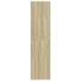 Ingenieurholzschrank Eiche Sonoma 30x50x200 cm von , Kleiderschränke - Ref: Foro24-3307740, Preis: 125,37 €, Rabatt: %