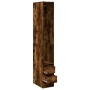 Engineered wood wardrobe in smoked oak color, 30x50x200 cm by , Wardrobes - Ref: Foro24-3307742, Price: 128,62 €, Discount: %