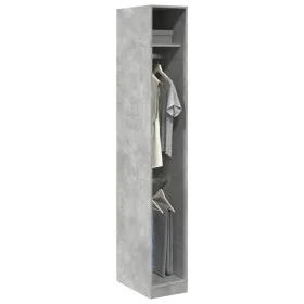 Ingenieurholzschrank in Betongrau 30x50x200 cm von , Kleiderschränke - Ref: Foro24-3307777, Preis: 99,21 €, Rabatt: %