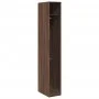 Engineered wood wardrobe in brown oak color, 30x50x200 cm. by , Wardrobes - Ref: Foro24-3307780, Price: 90,88 €, Discount: %