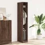 Engineered wood wardrobe in brown oak color, 30x50x200 cm. by , Wardrobes - Ref: Foro24-3307780, Price: 90,88 €, Discount: %