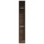 Engineered wood wardrobe in brown oak color, 30x50x200 cm. by , Wardrobes - Ref: Foro24-3307780, Price: 90,88 €, Discount: %