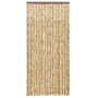 Beige-brauner Chenille-Moskitonetz-Vorhang, 90 x 220 cm von vidaXL, Moskitonetze für Fenster - Ref: Foro24-325449, Preis: 59,...