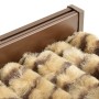 Beige-brauner Chenille-Moskitonetz-Vorhang, 90 x 220 cm von vidaXL, Moskitonetze für Fenster - Ref: Foro24-325449, Preis: 59,...